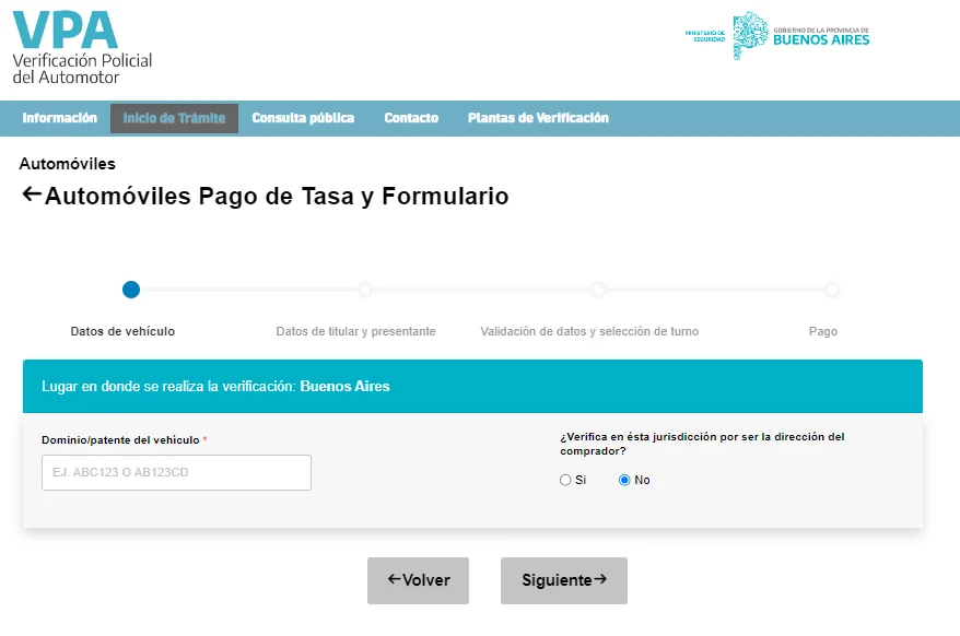tercer paso vpa