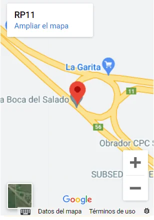 como llegar a la planta de vpa de Villa Gesell