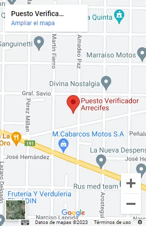 como llegar a la planta vpa de Arrecifes