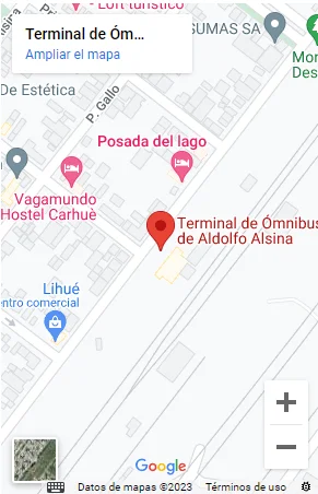 como llegar a la planta vpa de Carhue