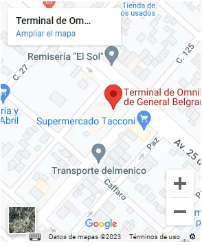 como llegar a la planta vpa de Gral. Belgrano