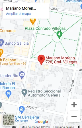 como llegar a la planta vpa de Las Gral. Villegas