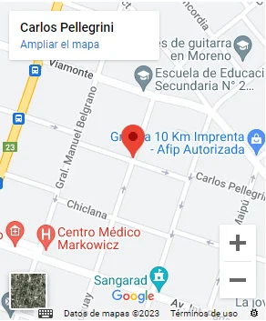 como llegar a la planta vpa de Pellegrini