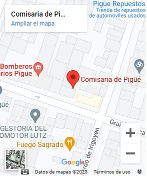 como llegar a la planta vpa de Pigüé