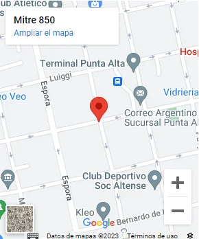 como llegar a la planta vpa de Punta Alta