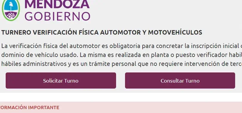 cambiar turno vpa mendoza